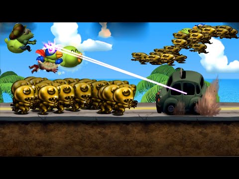 Zombie Tsunami Max Level 197 - All Gold & Legendary  power and devastating destruction