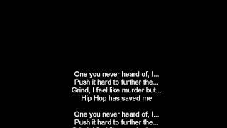 Lupe Fiasco - Hip Hop Saved My Life [Lyrics on Screen]