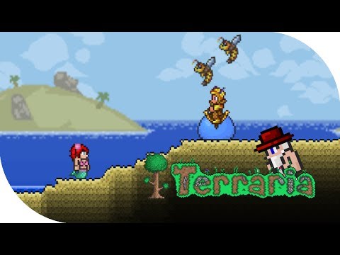 Terraria 1.2.4 - MERMAIDS AND RIDEABLE SLIMES