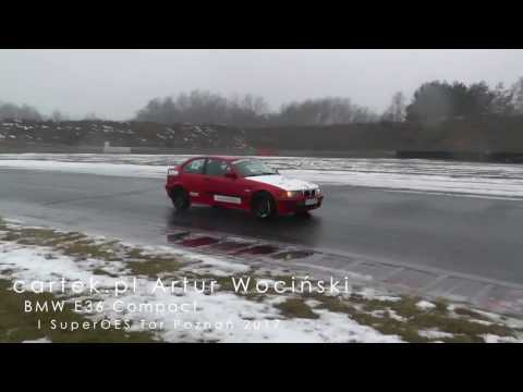 cartek.pl Artur Wociński, BMW E36 Compact - I SuperOES Tor Poznań 2017
