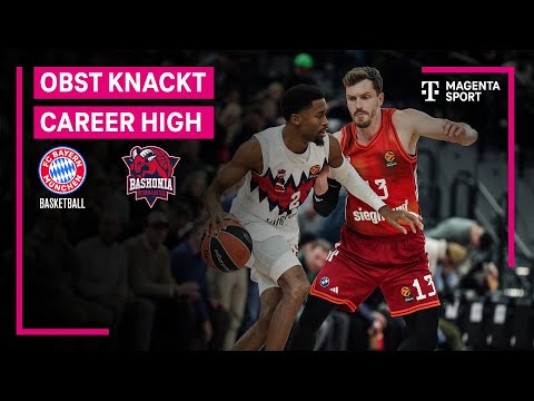 FC Bayern München - Kosner Baskonia Vitoria-Gasteiz | EuroLeague | MAGENTA SPORT