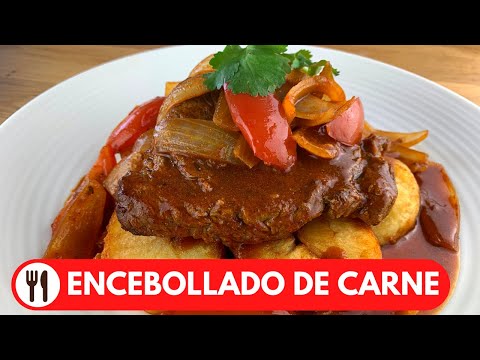 BISTEC ENCEBOLLADO (CARNE DE RES) | RECETA FACIL | EN 2 MINUTOS!
