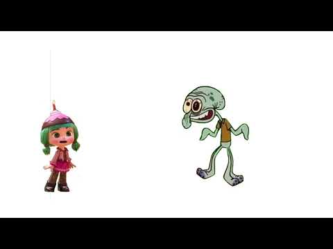 Candlehead vs Insane Squidward?