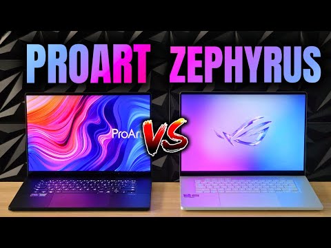 Asus ProArt P16 vs Zephyrus G16 (2025) - What's the BEST 16" Laptop for Creators / Gamers? [ROG]