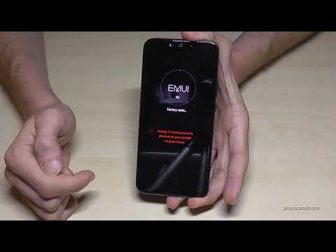 Huawei Mate 20 Lite: How to make a factory data reset (hardreset) with the buttons?