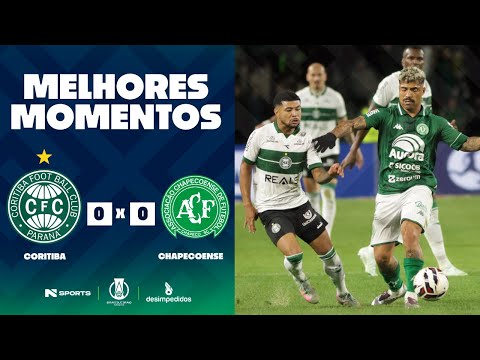 Gols e lances de Coritiba x Chapecoense