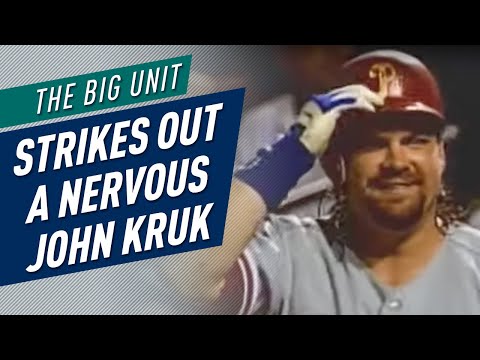 Big Unit Strikes Out a Nervous John Kruk
