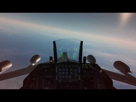 DCS: F-16 inverted refueling