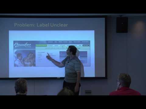 NEPHP 2013 - Testing UX Design With Reverse Card Sorting - David Kelleher