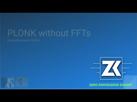 zkSummit5: PLONK without FFTs - Justin Drake (EF)
