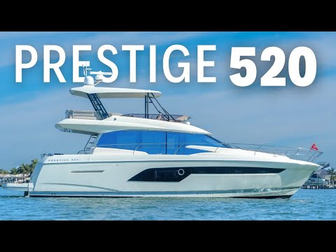 Prestige 520-FLYBRIDGE video