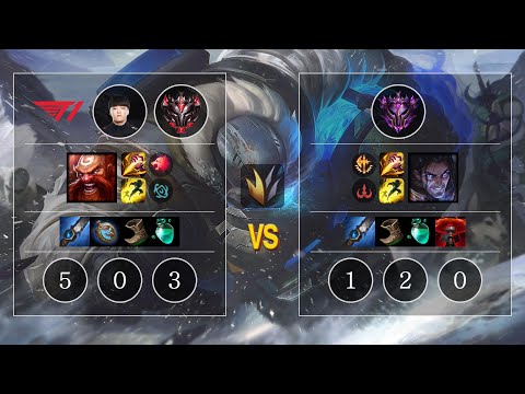 T1 Ellim Gragas vs Sylas Jungle - KR GrandMaster Patch 10.11