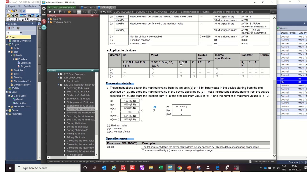 Mitsubishi PLC Instruction Tutorial