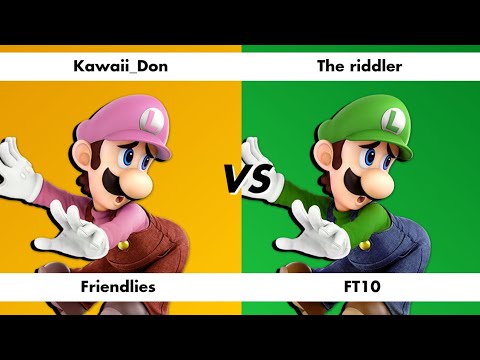 Kawaii_Don (Luigi) VS. The riddler (Luigi) - FT10 Friendlies set #2 AGAIN (13 August 2024)