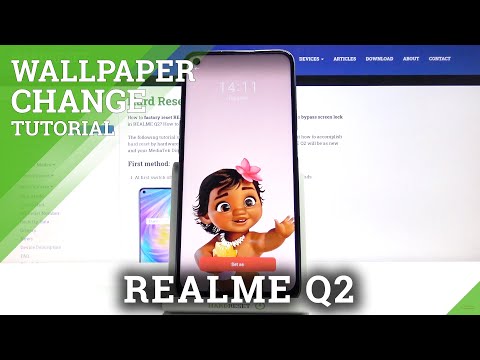How to Change Wallpaper on REALME Q2 – Find Original REALME Wallpapers