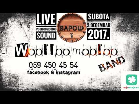 Woolloomooloo band - Svirka u pivnici VAROŠ 1,SUBOTA 2.12.2017. / LIVE WOOLLOOMOOLOO SOUND