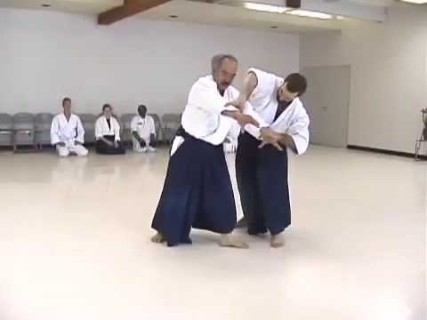 Kazuo Chiba Shihan demonstrating Ushiro Ryote 2002