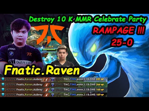 Fnatic Raven - [Morphling] Destroy 10K MMR Celebrate Party vs TNC.Tims Dota 2 pro gameplay