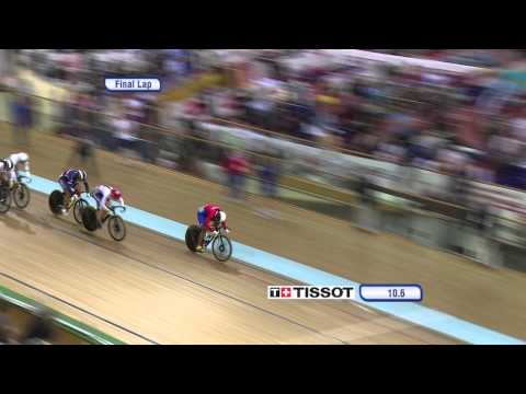 Womens Keirin Second round Heat 1 - 2013 UCI World Track Championships