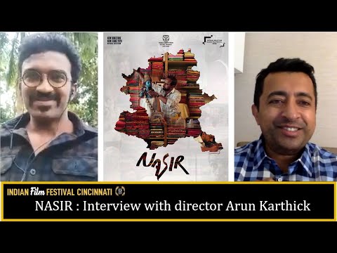 2020 Indian Film Festival of Cincinnati - Nasir Interview ft. Arun Karthick — Nasir