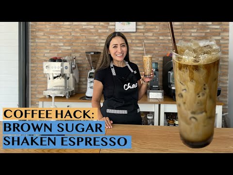 MAKE ICED BROWN SUGAR SHAKEN ESPRESSO - THE CHAO WAY! Starbucks Coffee Hack