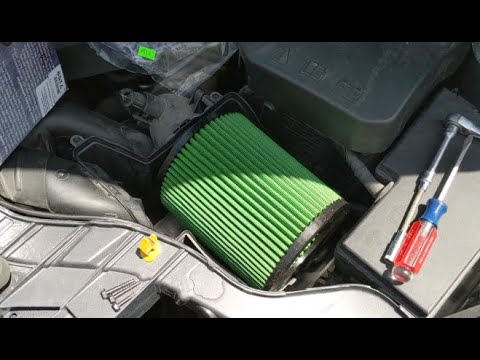 Installing a Green Filter Performance Air Filter in my 2017 Focus ST