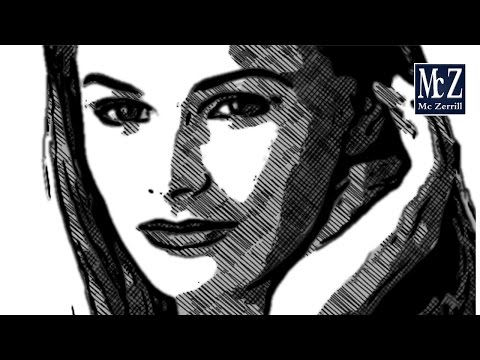 Speed Tutorial Gimp 2.8 - Effetto disegno a matita - Pencil drawing effect