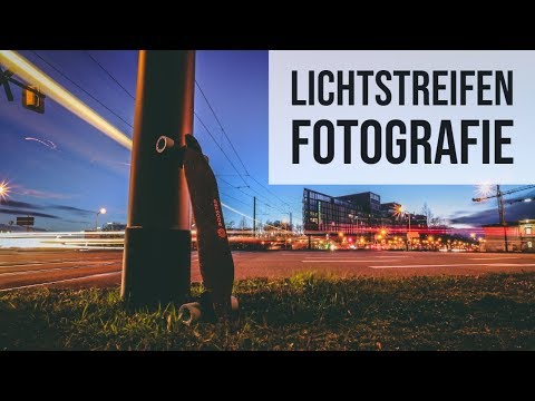 Canon EOS 80D - Lichtspuren durch Langzeitbelichtung - Tutorial Deutsch