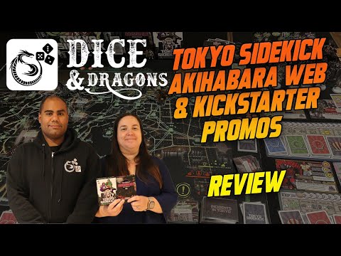 Dice and Dragons - Kickstarter Excess or Value Akihabara Web and Kickstarter Promos Review