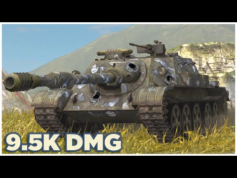 SU-122-54 • 9.5K DMG • 6 KILLS • WoT Blitz