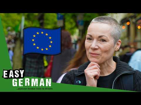 What Germans Think of the European Union | Easy German 555