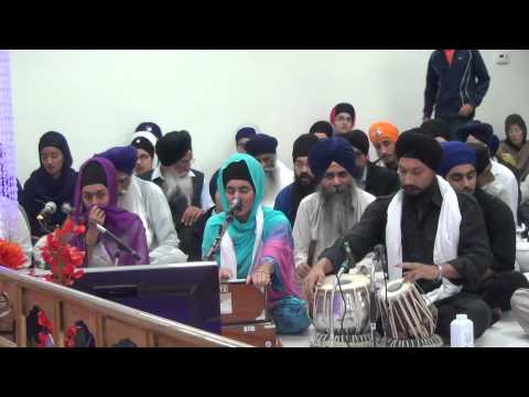 Bibi Sahibnoor Kaur Jee (Chicago) - Los Angeles Annual AKJ Smaagam Nov 27' 2014