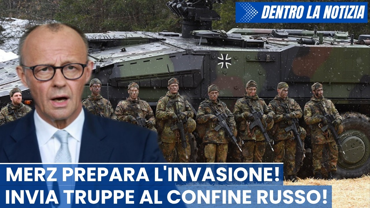 Merz prepara l'invasione! Invia truppe al confine russo! Kim sta con Putin: guerra sacra, vinceremo!