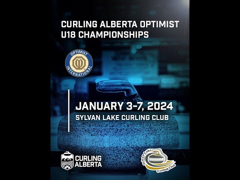Alberta Optimist U18 Girls Provincial Championships - Draw 2 - DeSchiffart vs H. Young
