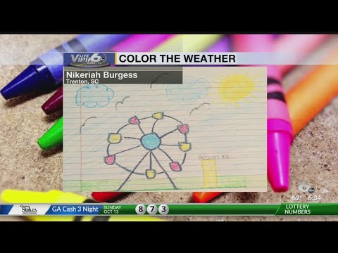 Color the Weather Monday, October 14, 2019