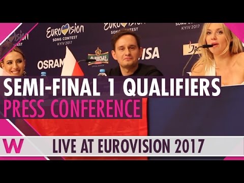 Eurovision 2017: Semi-Final 1 qualifiers press conference | wiwibloggs