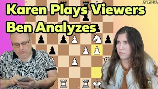 Thursday: Karen Plays Viewers | Ben Hangs Out and Analyzes too!