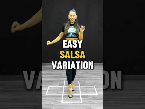 Try this easy Salsa step! Variation Salsa Tutorial For Beginners