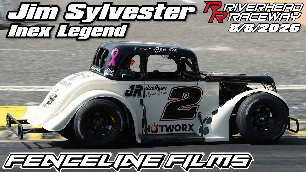 Jim Sylvester Inex Legend Riverhead Raceway 8/8/2026