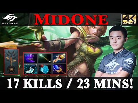 Dota 2 | MIDONE Windranger 7.0 Patch - 17 KILLS in 23 mins! | Ranked MMR Gameplay