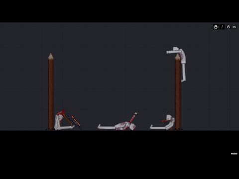 Archer VS people and robots at People Playground