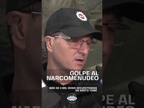 📢 ¡GOLPE AL TRÁFICO EN SANTO TOMÉ! 🚔🔥