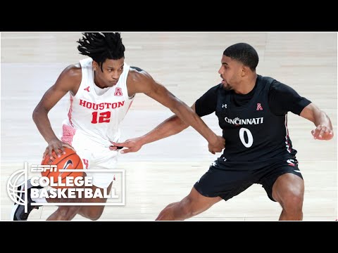 休斯敦主宰辛辛那提的AAC冠軍 [集錦] | ESPN大學籃球頻道 (Houston dominates Cincinnati for the AAC title [HIGHLIGHTS] | ESPN College Basketball)
