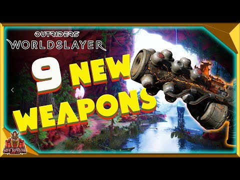 Outriders 9 Insane New Legendary Weapons For Worldslayer DLC
