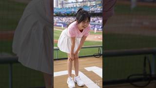 踊り疲れて電池が切れたちびっ子慈妹、でも最後は元気に挨拶😀  #Fubonangels #台湾チア  #cheerleader #치어리더 #fancam  2024/5/12【台湾チアTV】