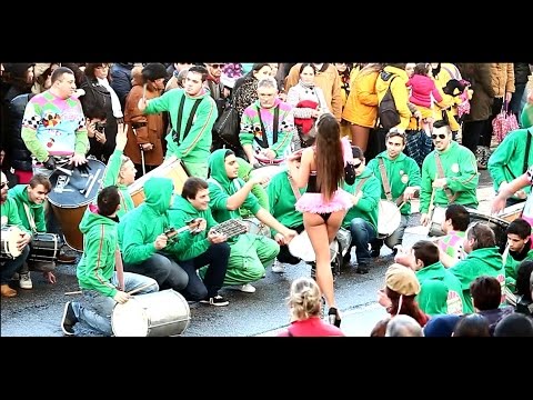 Chegada do Rei - Carnaval de Ovar 2015 - Juventude Vareira