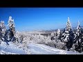 Superbes images relaxantes, nature sous la neige en hiver, drone + musique zen de Frantz Amathy