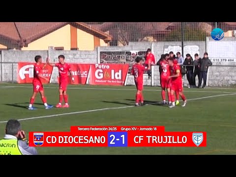 Resumen: CD Diocesano - CF Trujillo (Tercera Federación Gr.XIV 24/25)