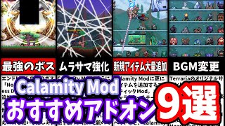 【Calamity Mod】おすすめアドオン9選【日本語化対応】 #terraria #calamitymod
