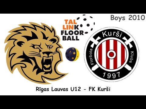 Florbols zēni U12. Rīgas Lauvas - Kurši. Tallinn, 27.05.2023.